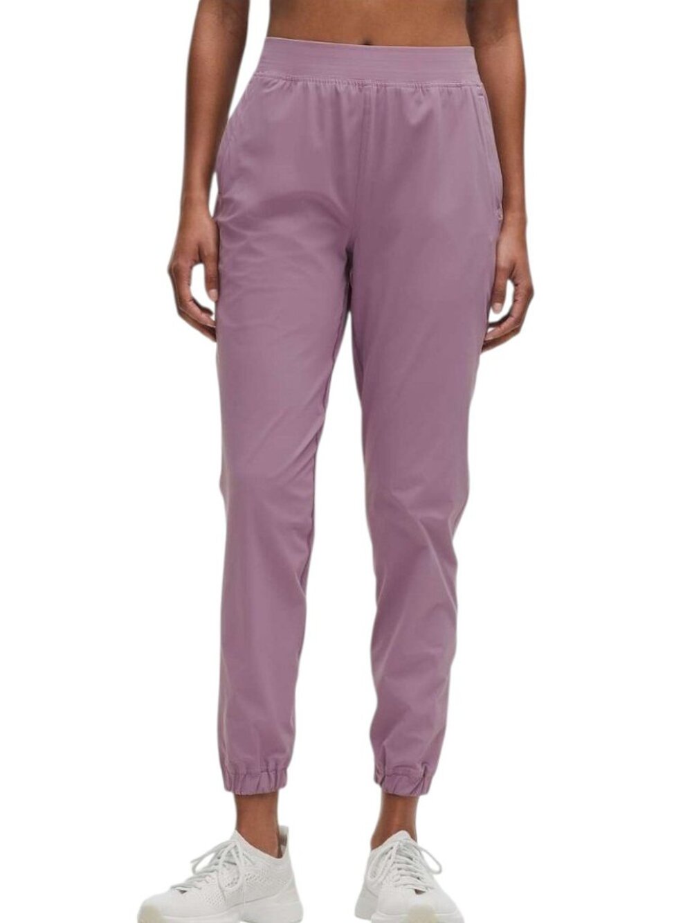 Lululemon Adapted State High Rise Cropped Jogger Classic Fit Lavender 23" EUC 4